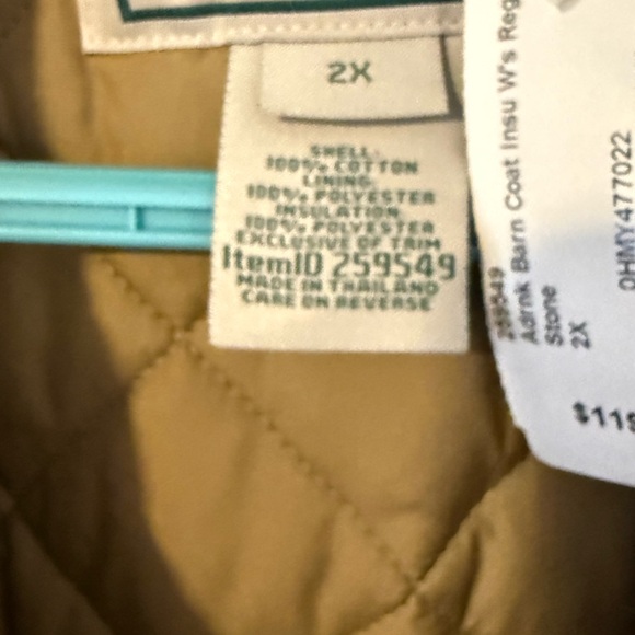 L.L. Bean Women’s  Beige and Brown Jacket - Picture 3 of 9